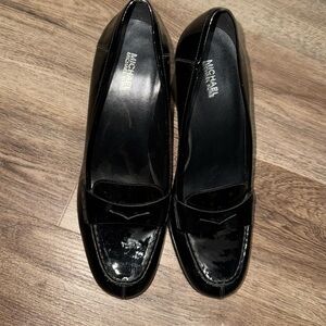 Michael Kors chunky heel loafers